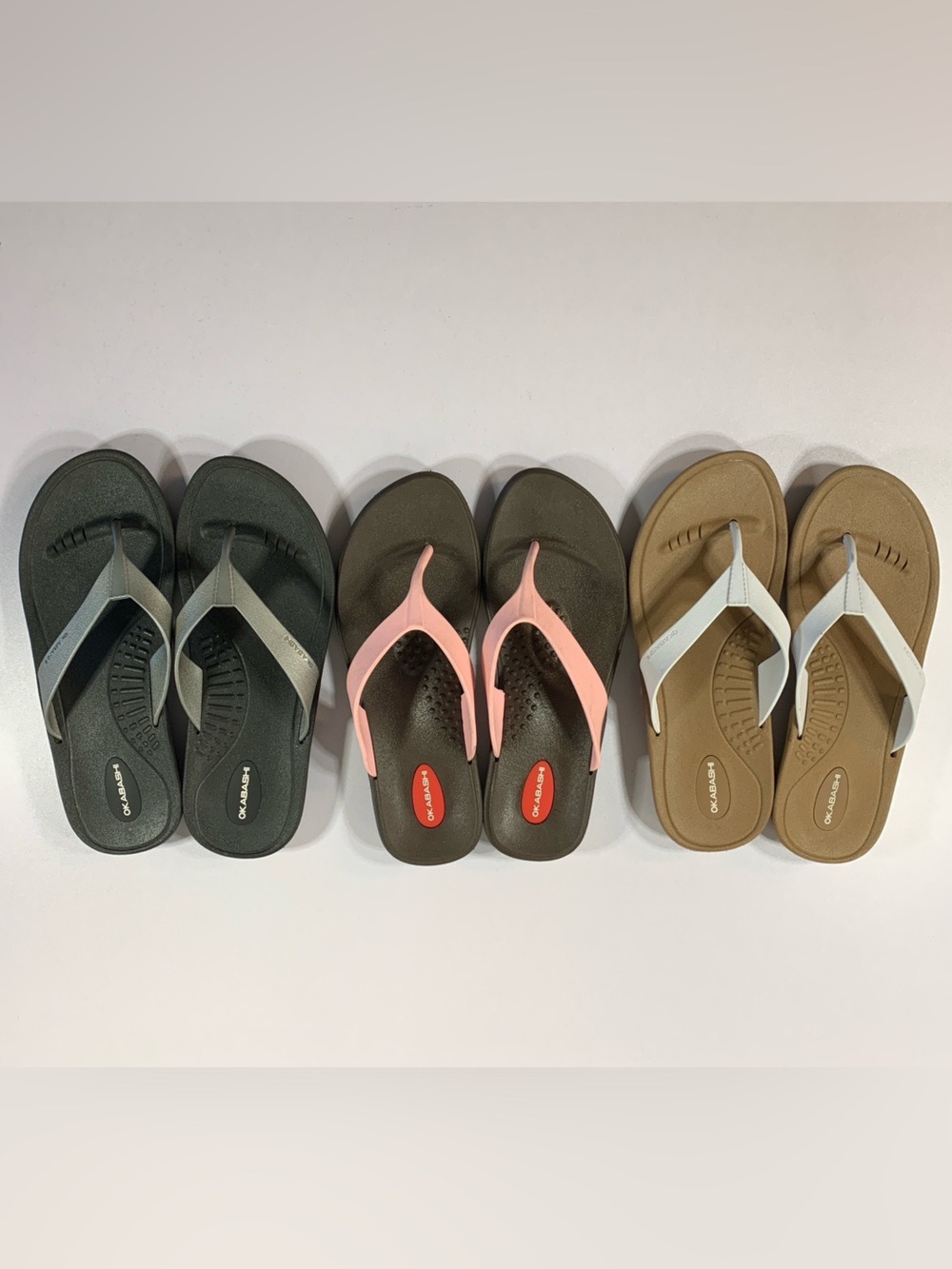 Okabashi Flip Flop Sandals Maui Breeze